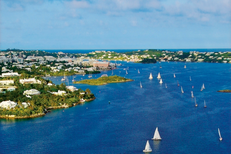America's Cup AC World Series racing will be held in Bermuda on the Great Sound.
