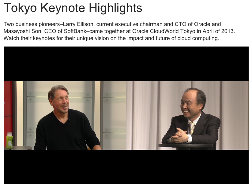 America's Cup Masayoshi Son has done deals with Larry Ellison and Steve Jobs