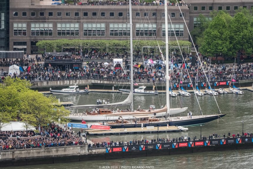 07/05/16 - New York (USA) - 35th America's Cup Bermuda 2017 - Louis Vuitton America's Cup World Series New York - Racing Day 1