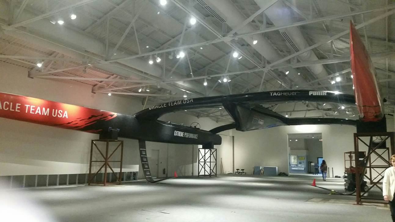 AC72 Winner America's Cup at Mariners' Museum