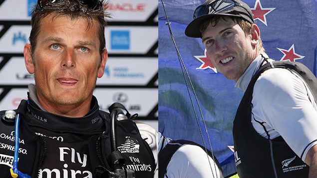 America's Cup - Peter Burling replaces Dean Barker as helm