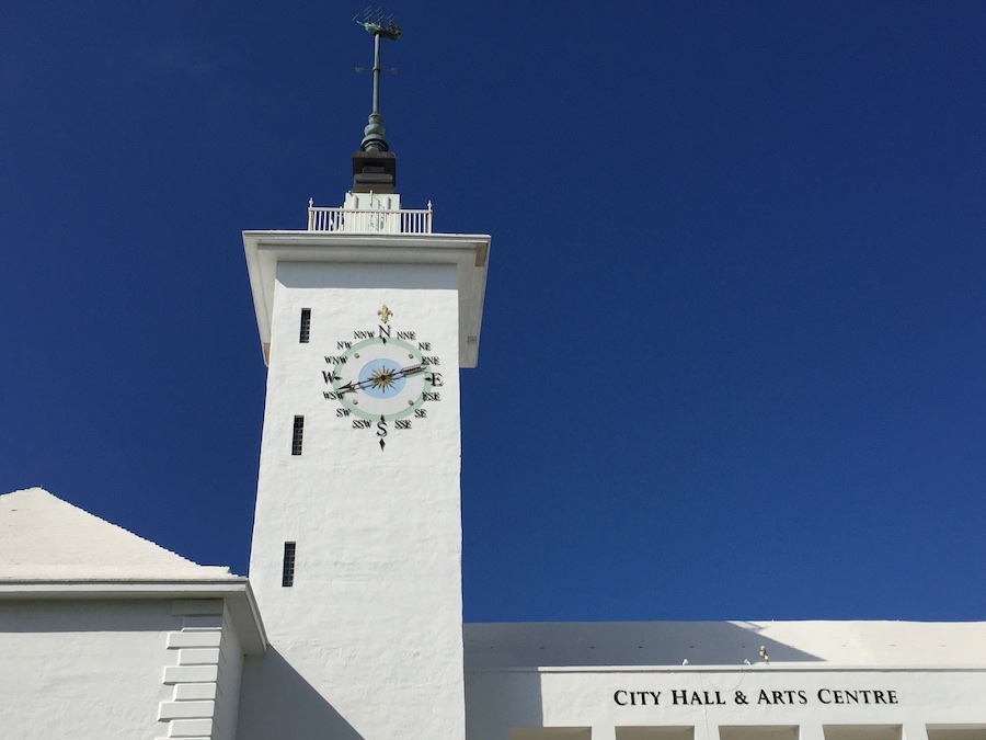 America's Cup Hamilton City Hall wind vane