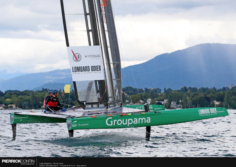 America's Cup Groupama Team France Defends C Class World Championship