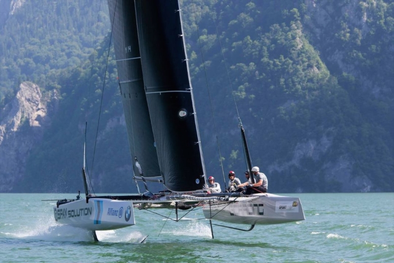 America's Cup Luna Rossa won the Austria Cup